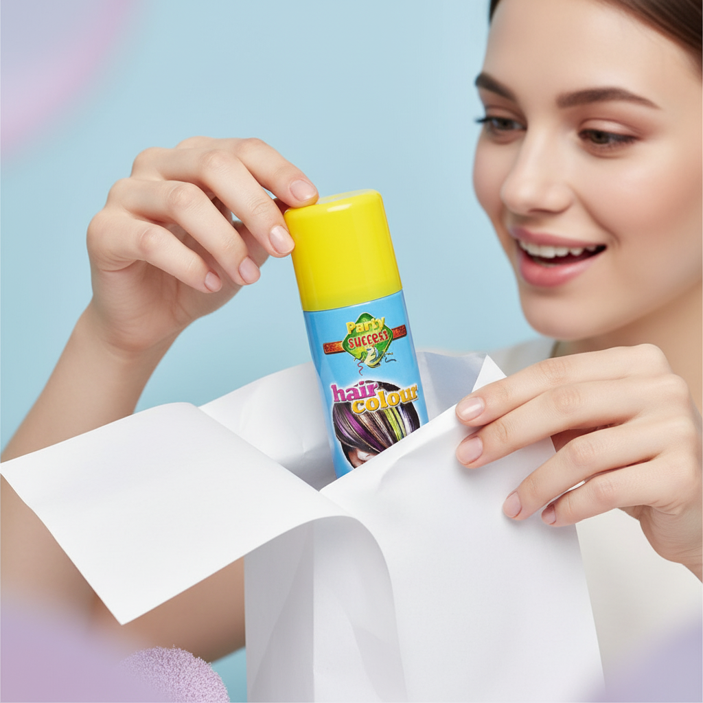 Party Success Temporary Hair Colour Spray Wash Out Yellow | Merthyr Tydfil | Why Not Shop Online