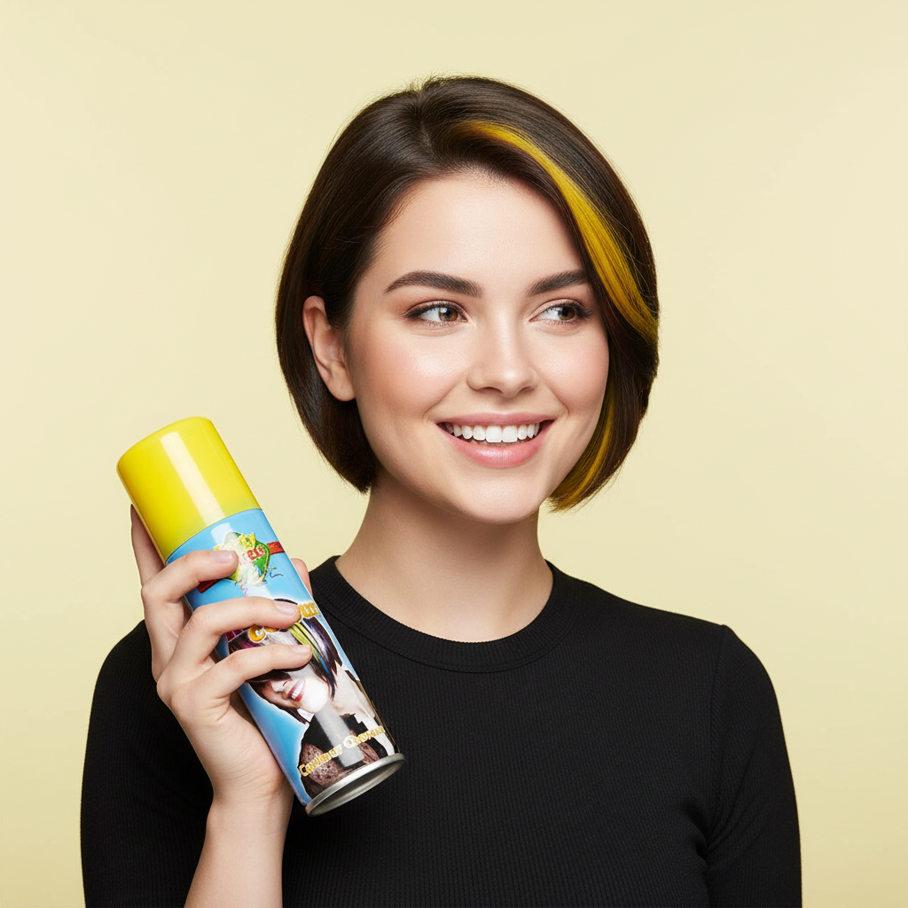Party Success Temporary Hair Colour Spray Wash Out Yellow | Merthyr Tydfil | Why Not Shop Online