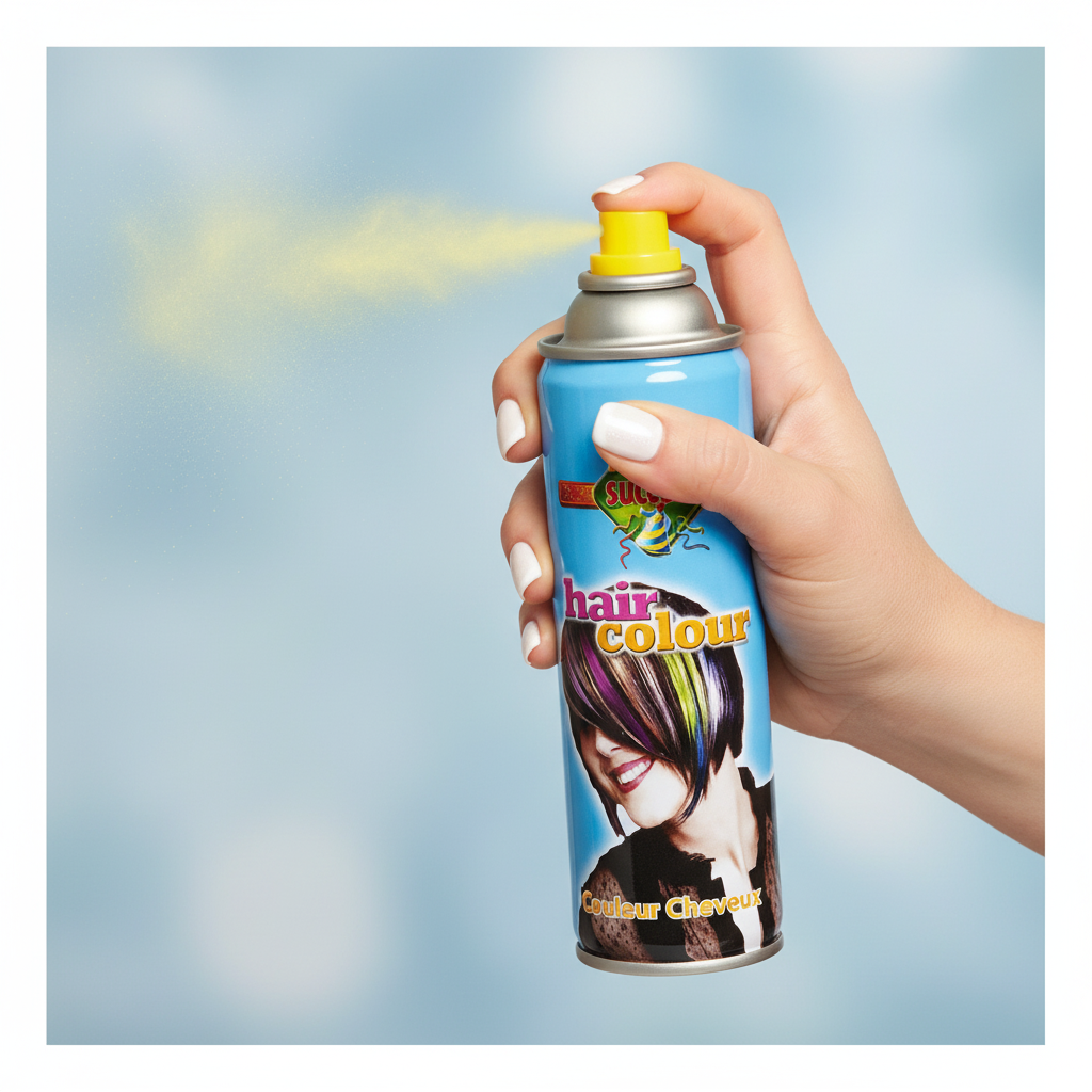 Party Success Temporary Hair Colour Spray Wash Out Yellow | Merthyr Tydfil | Why Not Shop Online