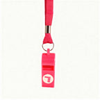 Pink Hen Party Whistles On A Cord With L-Plate 80 cm