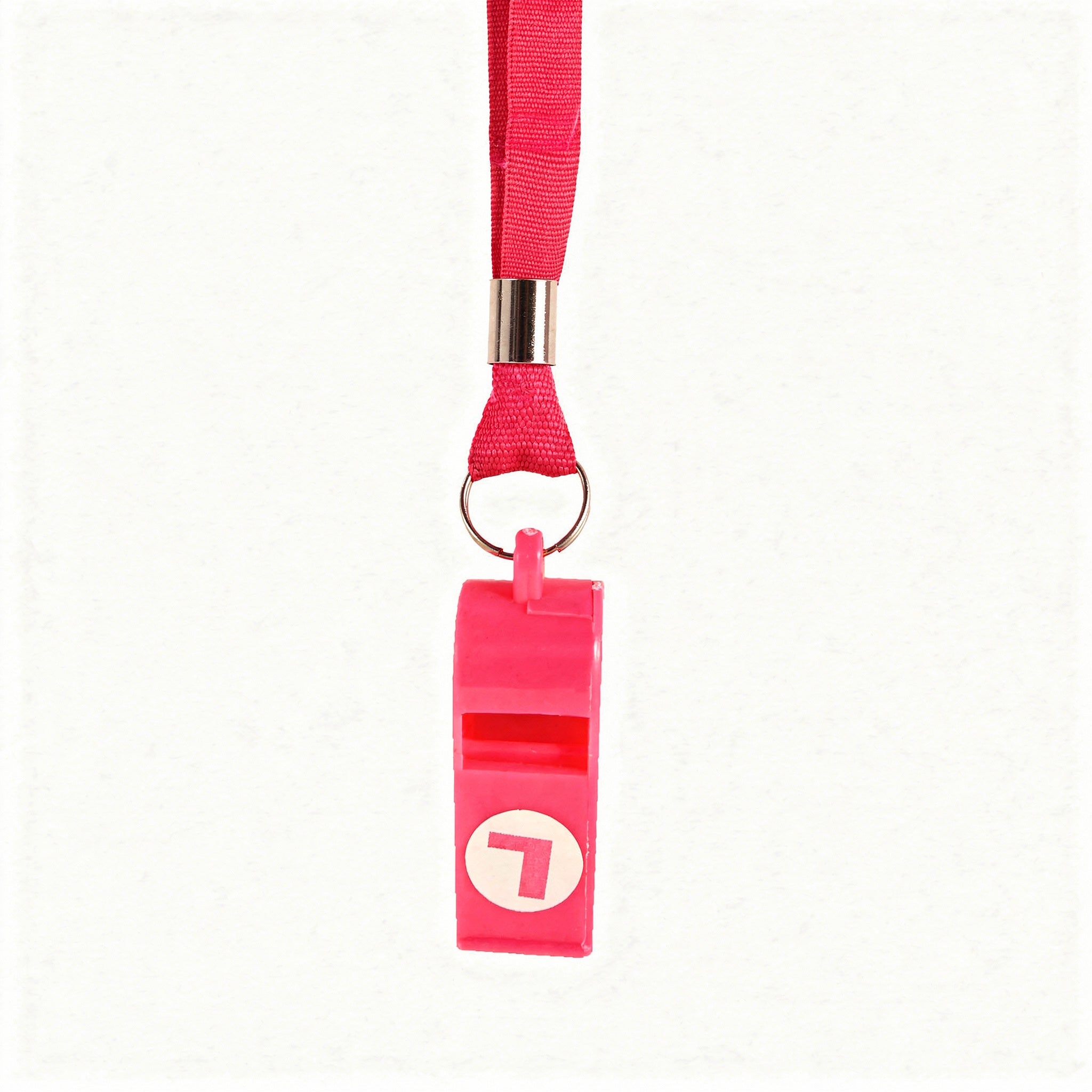 Pink Hen Party Whistles On A Cord With L-Plate 80 cm