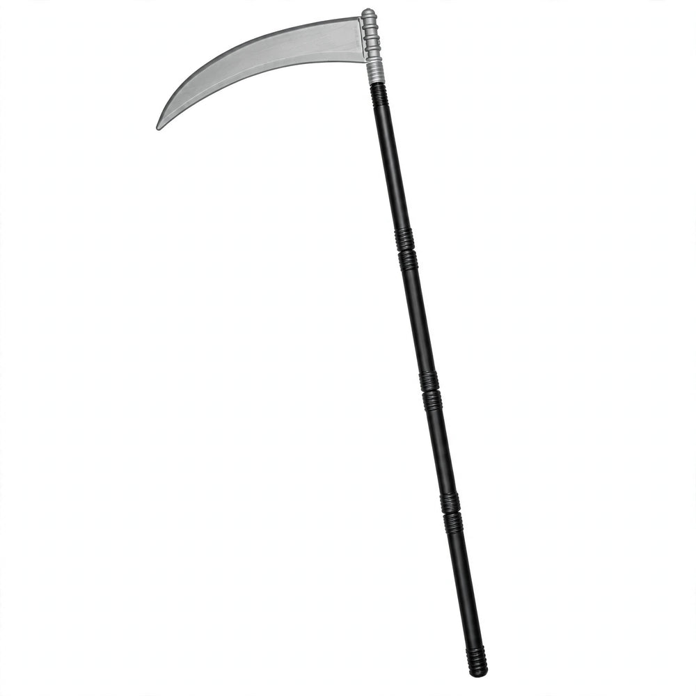 Plastic Grim Reaper Scythe measuring 110cm for Halloween costumes