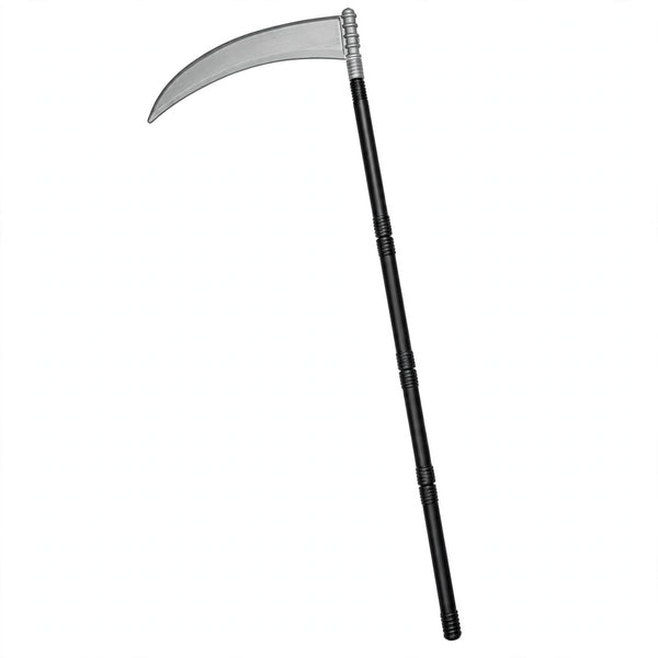 Plastic Grim Reaper Scythe measuring 110cm for Halloween costumes