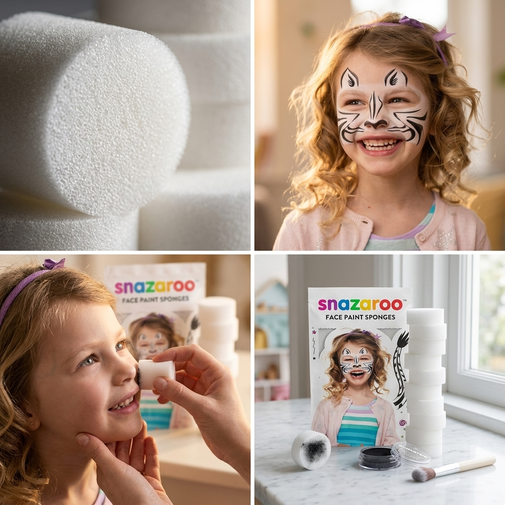 Snazaroo High Density Face Painting Sponges 10 Pack – product image 6