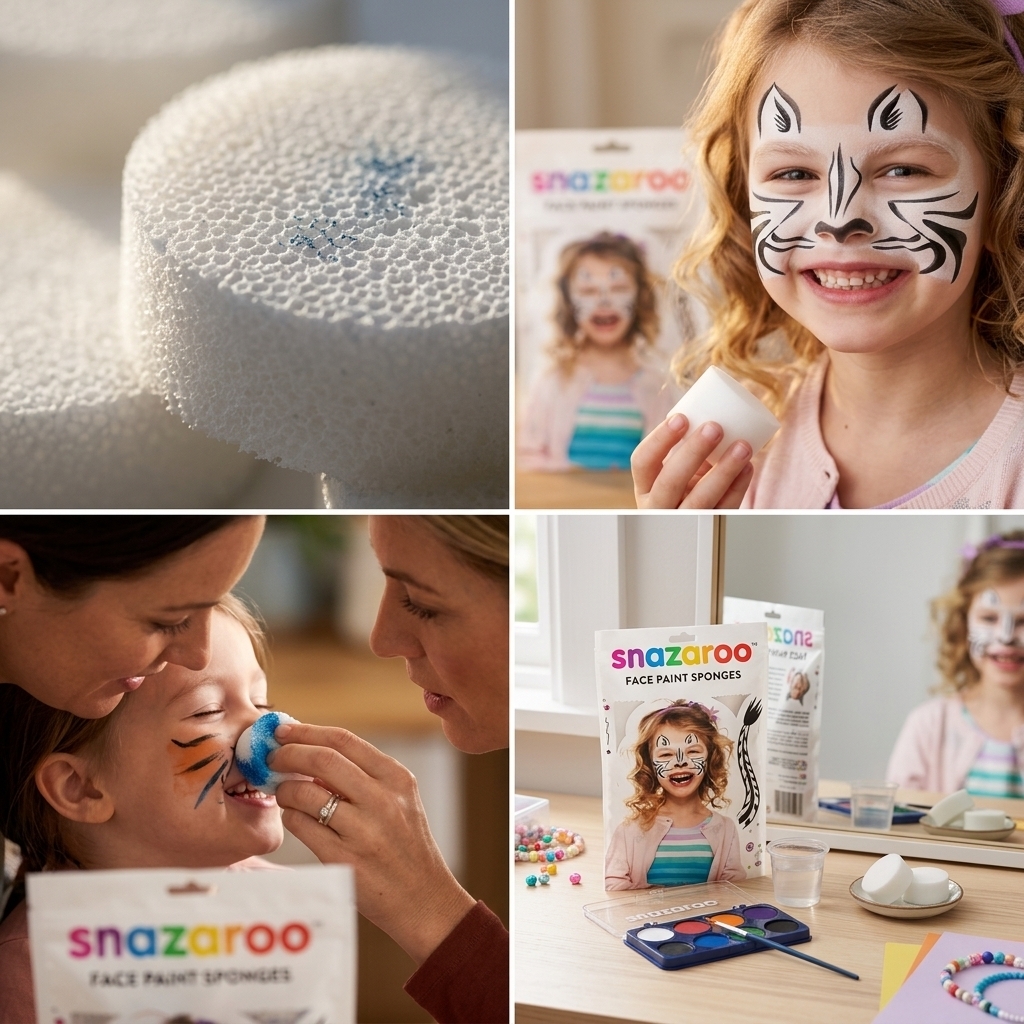 Snazaroo High Density Face Painting Sponges 10 Pack – product image 7