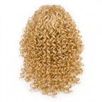 Womens Long Blonde Curly Wig