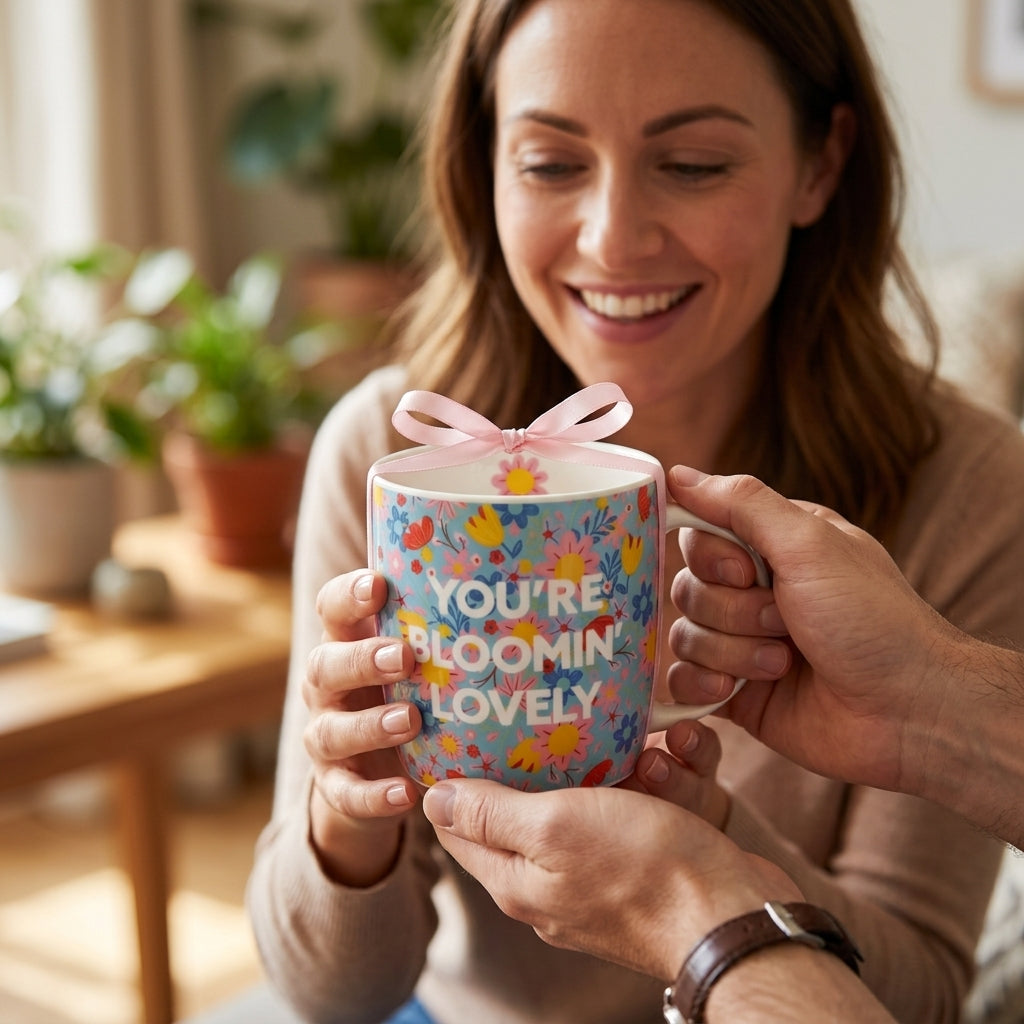 Boxed Gift Mug You're Blooming Lovely
