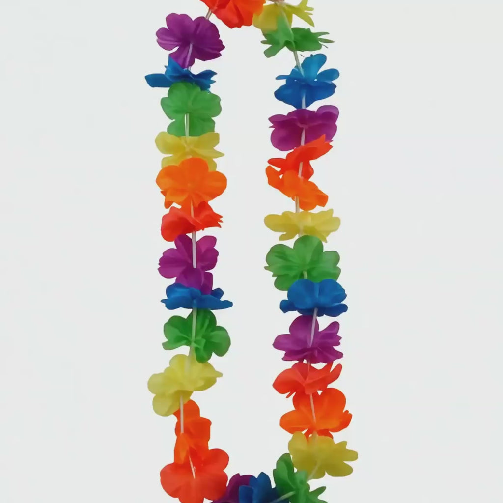 Flower Leis Hawaiian Garlands 100cm