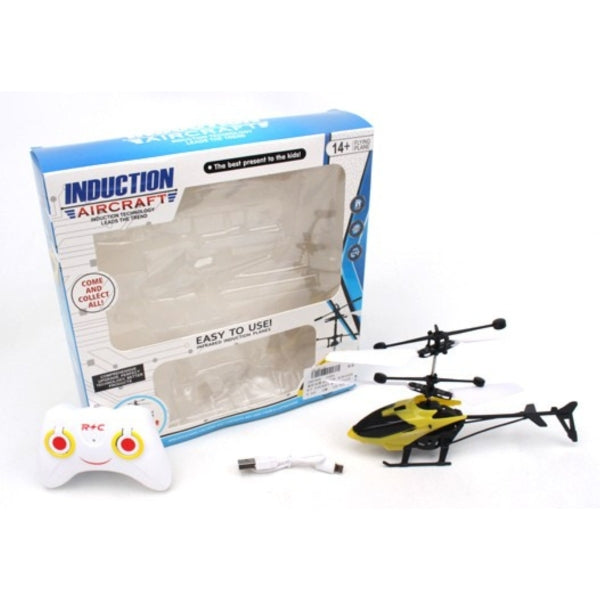 Mini Radio Control Helicopter with Remote & Hand Sensor Control