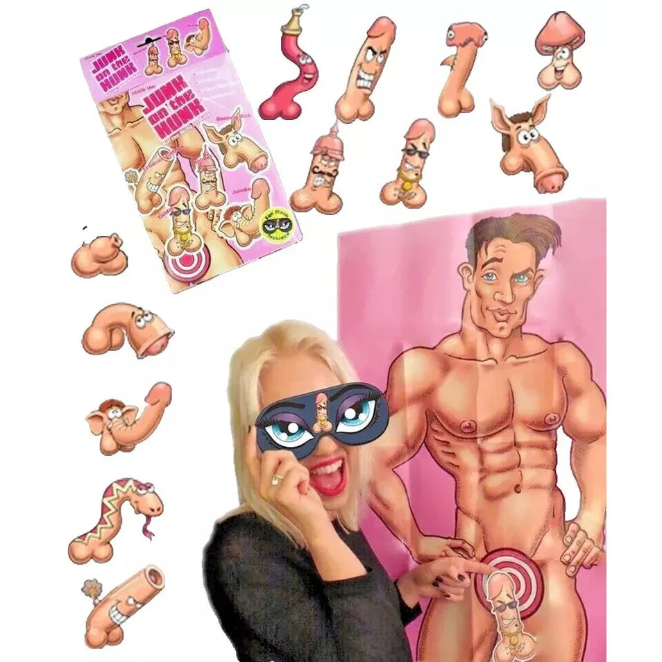 Junk On The Hunk Hen Party Game - Why Not Shop