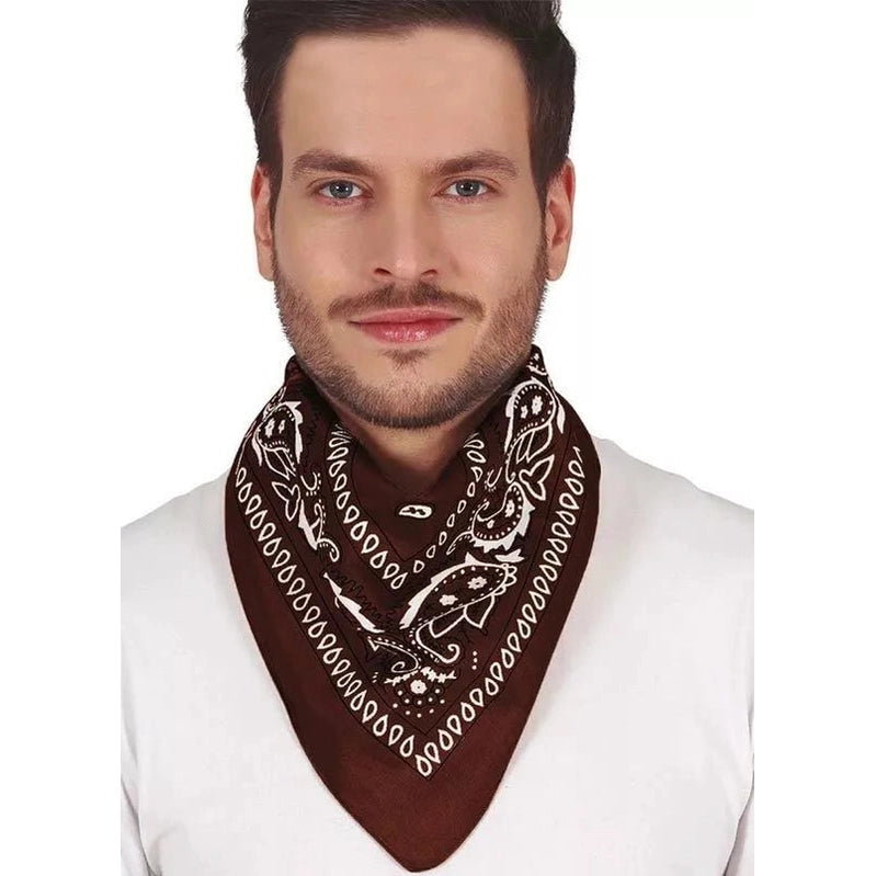 Cowboy Bandana - Brown | Merthyr Tydfil | Why Not Shop Online