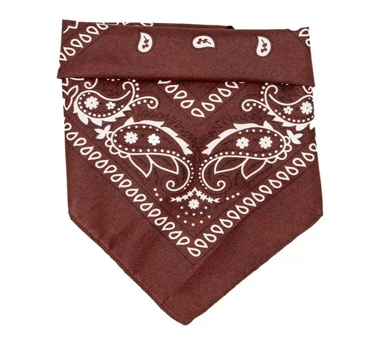 Cowboy Bandana - Brown | Merthyr Tydfil | Why Not Shop Online