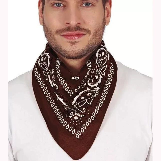 Cowboy Bandana - Brown | Merthyr Tydfil | Why Not Shop Online
