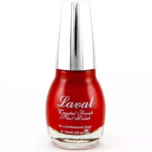 Laval Crystal Finish Nail Polish Evening Red | Merthyr Tydfil | Why Not Shop Online