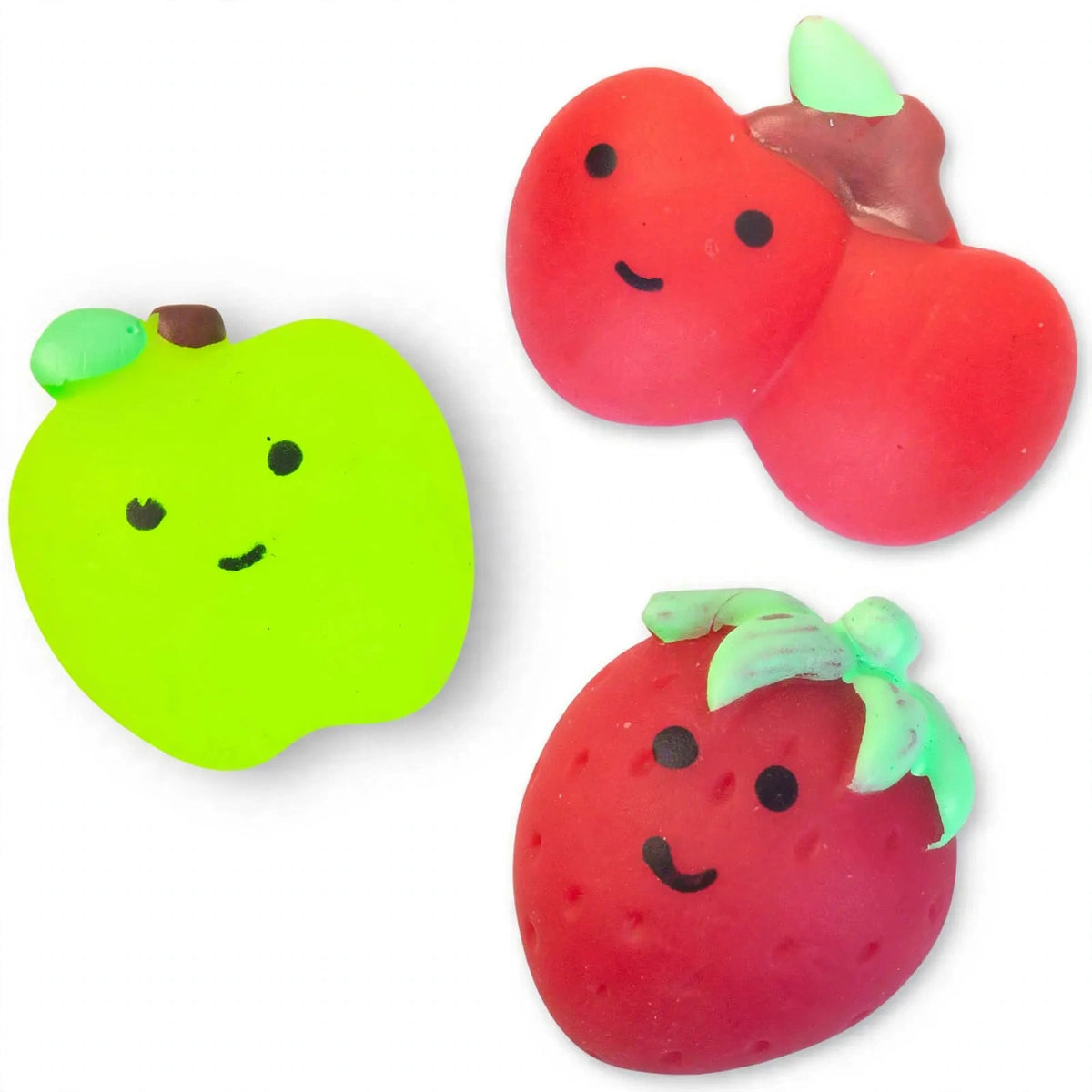 Scrunchems Squishy Buddies Fab N Fruity single fruit-shaped squishy toy