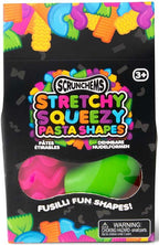 Scrunchems Stretchy Squeezy Pasta Shapes Sensory Toy