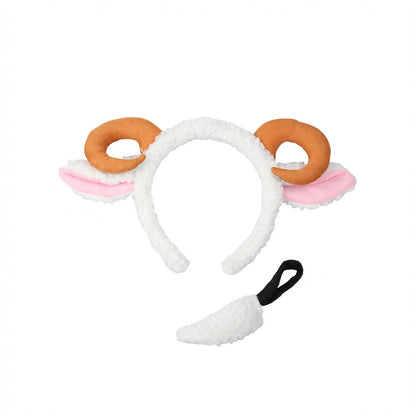 Sheep Fancy Dress Kit with ears headband and tail