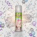 Silver glitter celebration product image