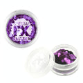 Smiffys Make-Up FX Purple Face and Body Confetti Glitter 2g container