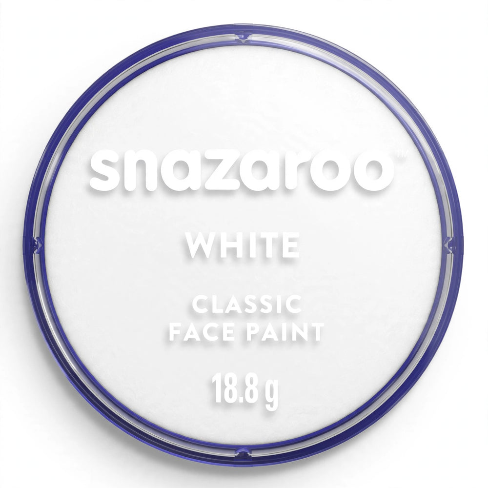 Snazaroo Classic White Face Paint in a 18ml container