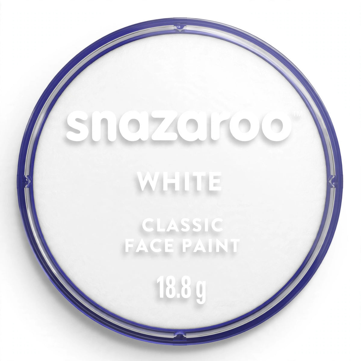 Snazaroo Classic White Face Paint in a 18ml container