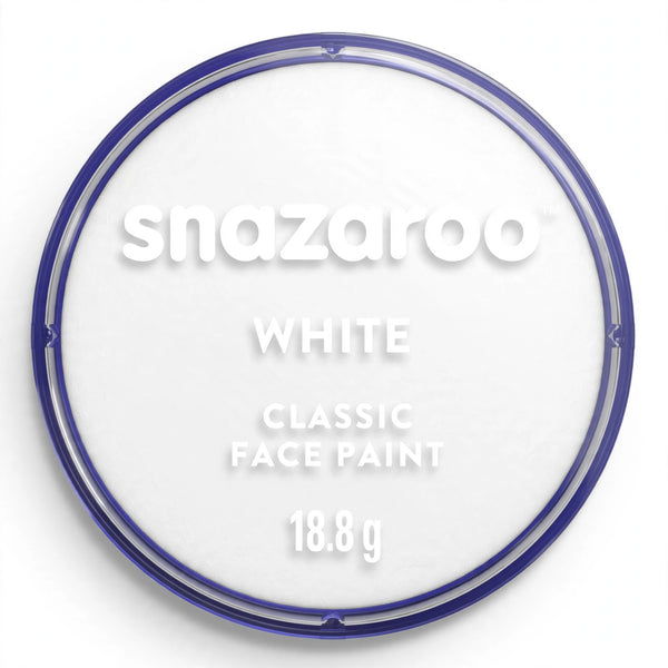 Snazaroo Classic White Face Paint in a 18ml container
