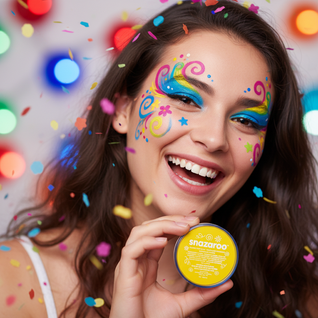 Snazaroo Face Paint Classic Bright Yellow 18ml | Merthyr Tydfil | Why Not Shop Online