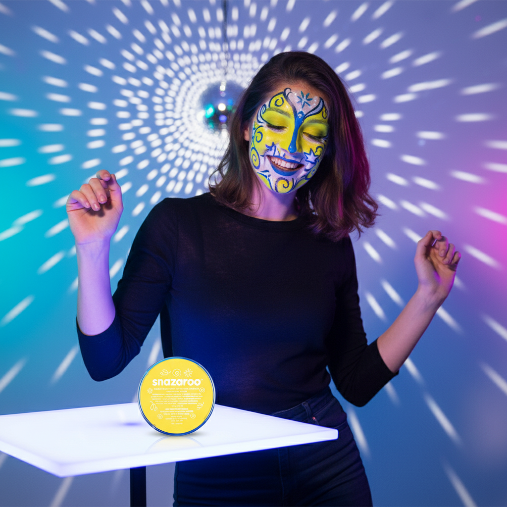 Snazaroo Face Paint Classic Bright Yellow 18ml | Merthyr Tydfil | Why Not Shop Online