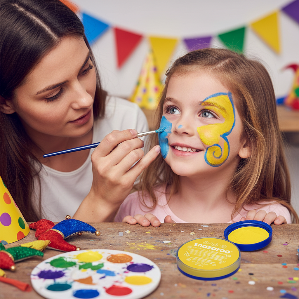Snazaroo Face Paint Classic Bright Yellow 18ml | Merthyr Tydfil | Why Not Shop Online