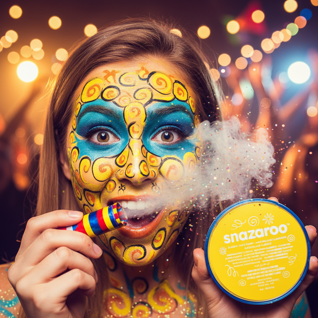 Snazaroo Face Paint Classic Bright Yellow 18ml | Merthyr Tydfil | Why Not Shop Online