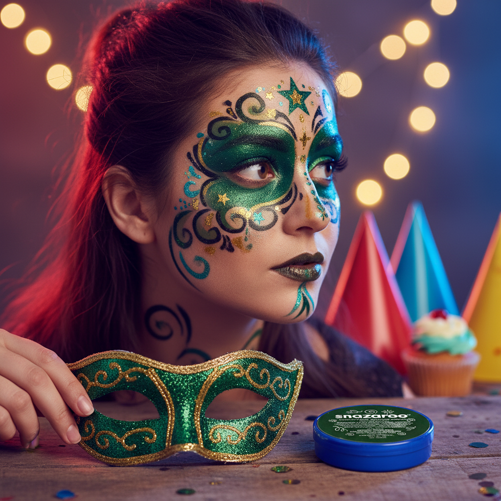 Snazaroo Face Paint Classic Dark Green 18ml | Merthyr Tydfil | Why Not Shop Online