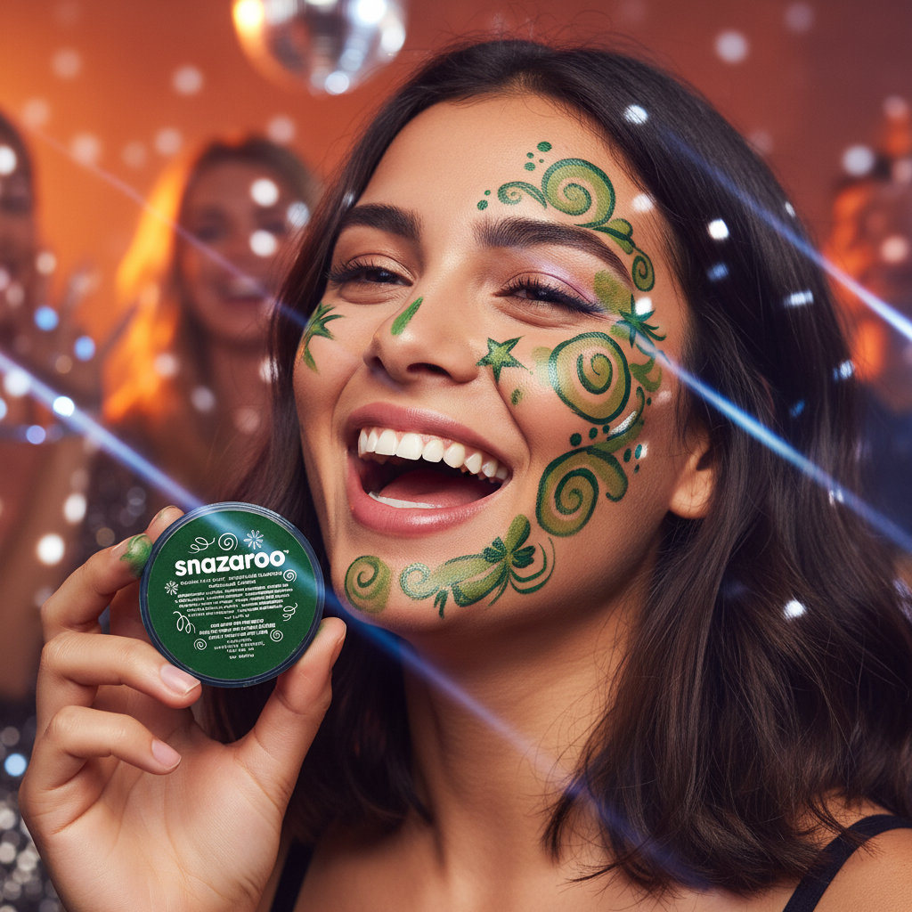 Snazaroo Face Paint Classic Dark Green 18ml | Merthyr Tydfil | Why Not Shop Online