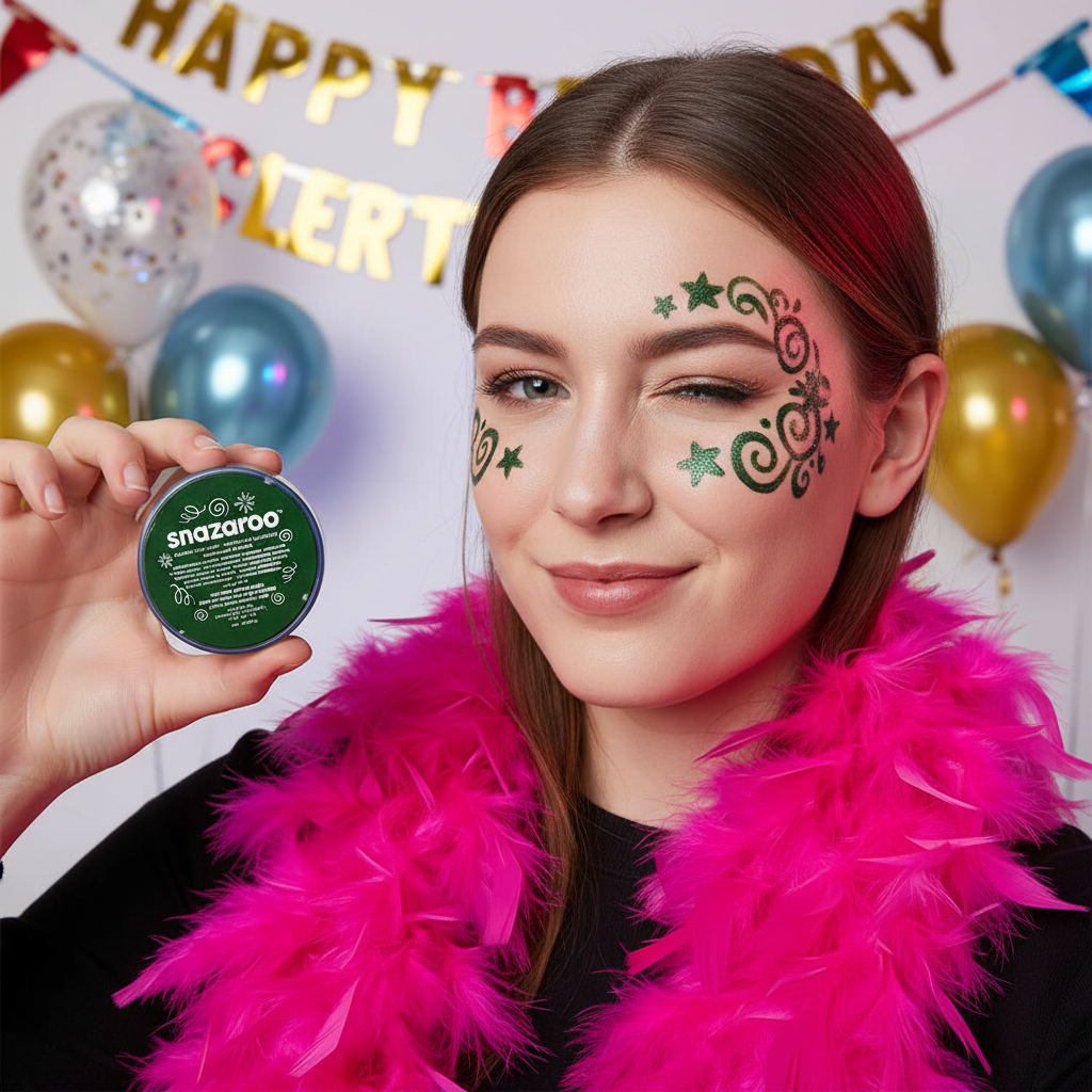 Snazaroo Face Paint Classic Dark Green 18ml | Merthyr Tydfil | Why Not Shop Online