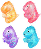 Stretch & Squeeze Dinosaur Gel Toy Assorted Colours