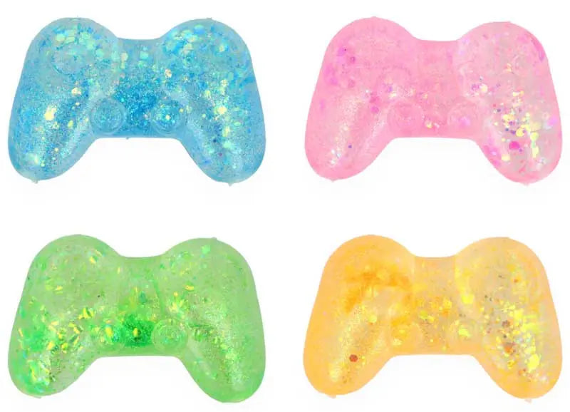 Stretch & Squeeze Game Controller Gel Toy Assorted Colours