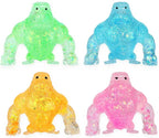 Stretch & Squeeze Gorilla Gel Toy Assorted Colours