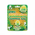 Squishy Dinosaur Surprise pack with two assorted slow-rise foam dinosaur squishies