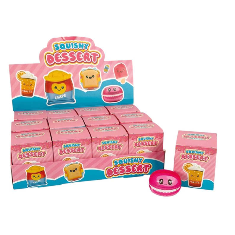 Slow Rise Squishy Desserts 5cm Boxed - Assorted Designs (One Single)