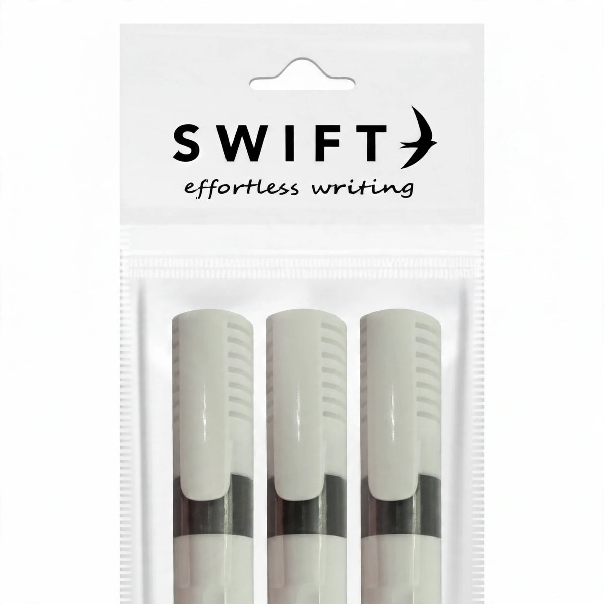 Close-up view of Swift Black Whiteboard Marker showing broad tip and black ink