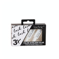Technic Eyelash Glue pack containing three 1ml tubes of clear-drying adhesive