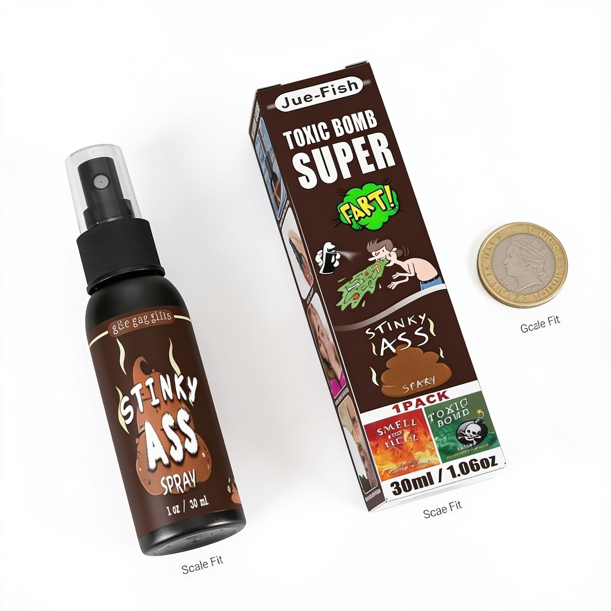 Toxic Bomb Stinky Ass Fart Spray