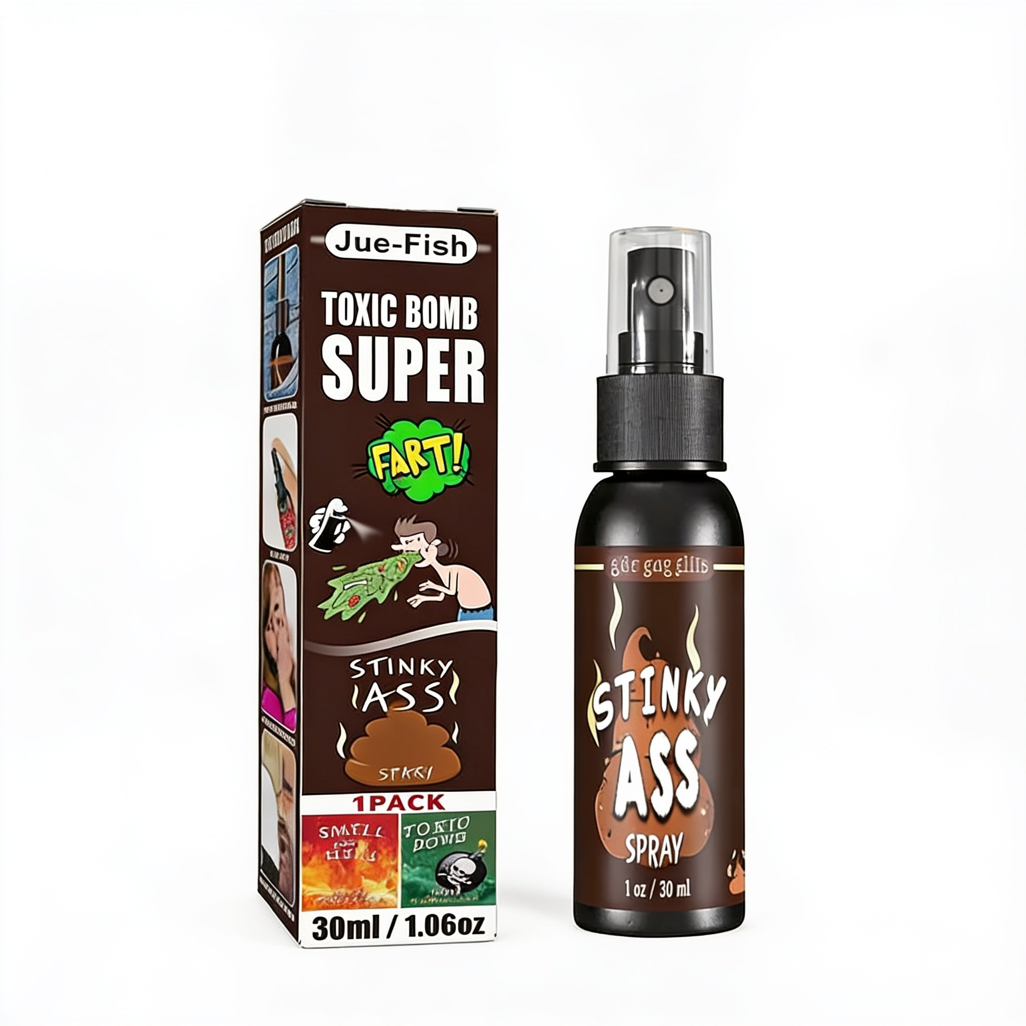 Toxic Bomb Stinky Ass Fart Spray