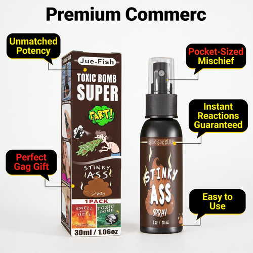 Toxic Bomb Stinky Ass Fart Spray