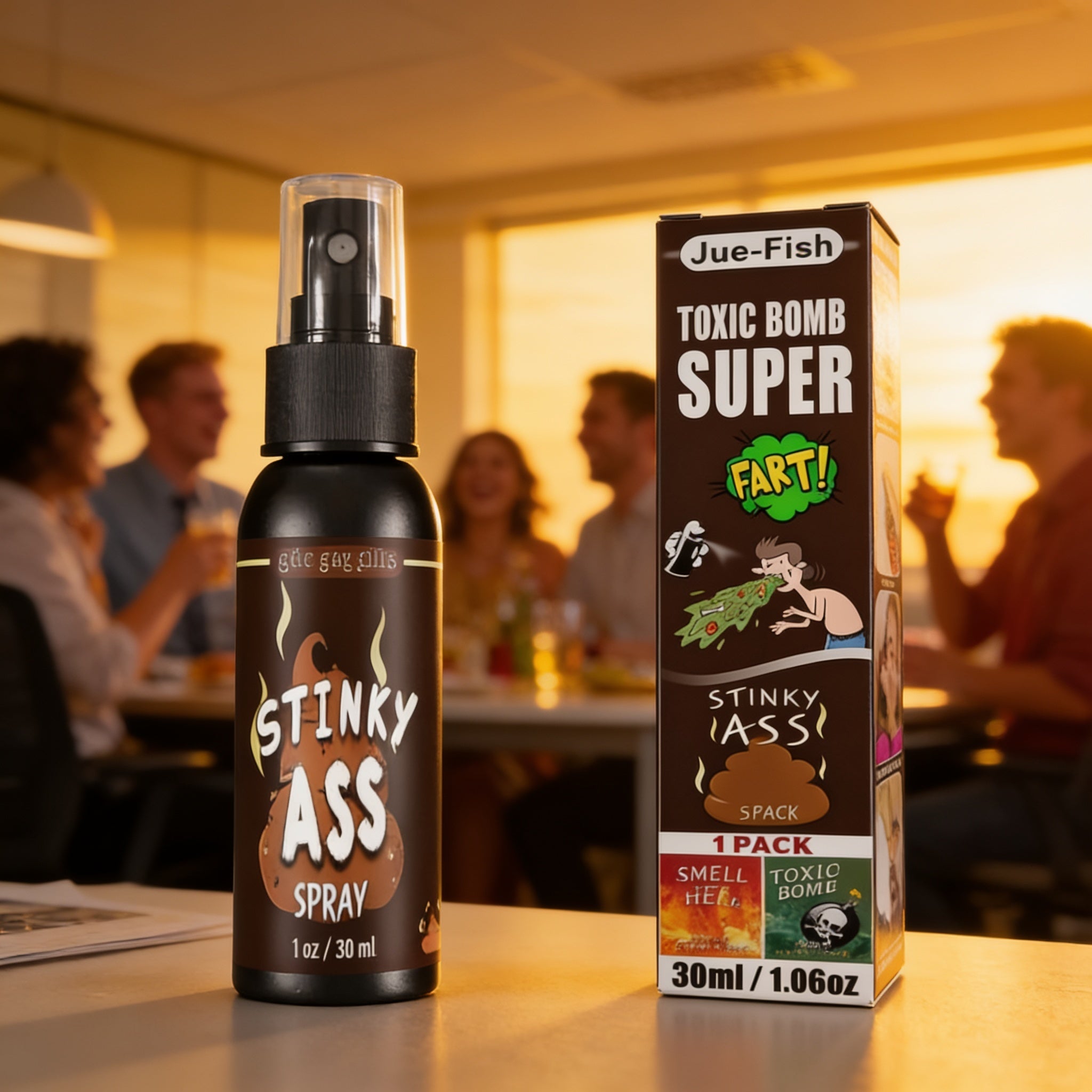Toxic Bomb Stinky Ass Fart Spray