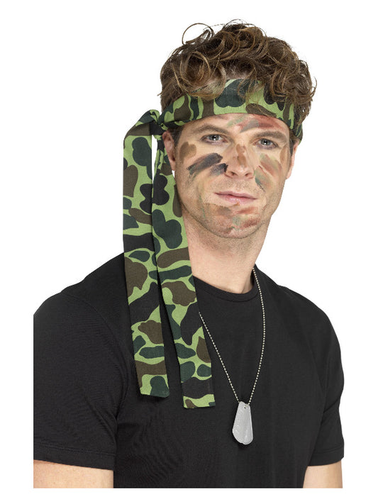 Unisex Army Headbands, Camouflage, 150cm x 4cm