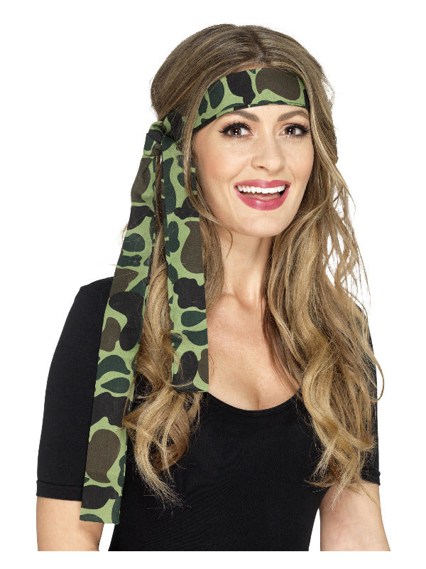 Unisex Army Headbands, Camouflage, 150cm x 4cm