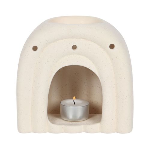 Cream Speckle Arch Oil Burner | Merthyr Tydfil | Why Not Shop Online