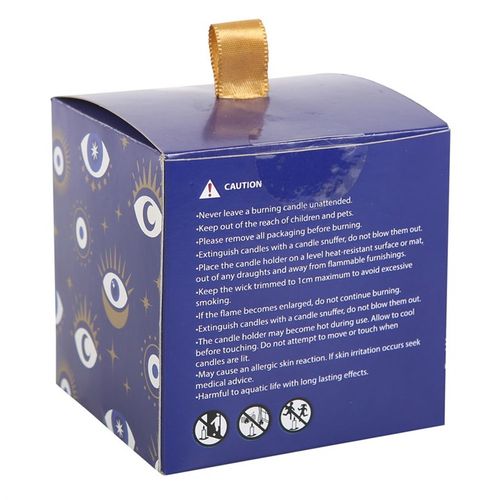 All Seeing Eye White Sage Crystal Chip Protection Candle | Merthyr Tydfil | Why Not Shop Online