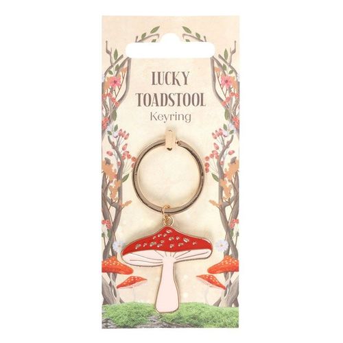 Lucky Toadstool Keyring | Merthyr Tydfil | Why Not Shop Online