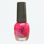 W7 Fluorescent Pink Nail Polish Hero Shot Corrected